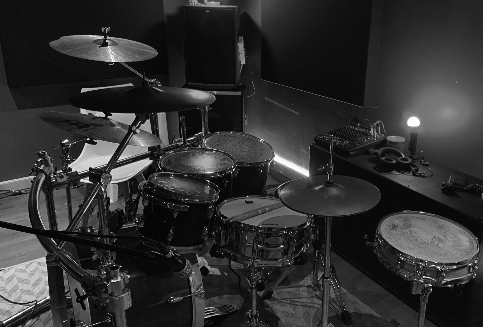 Charlie's drum kit