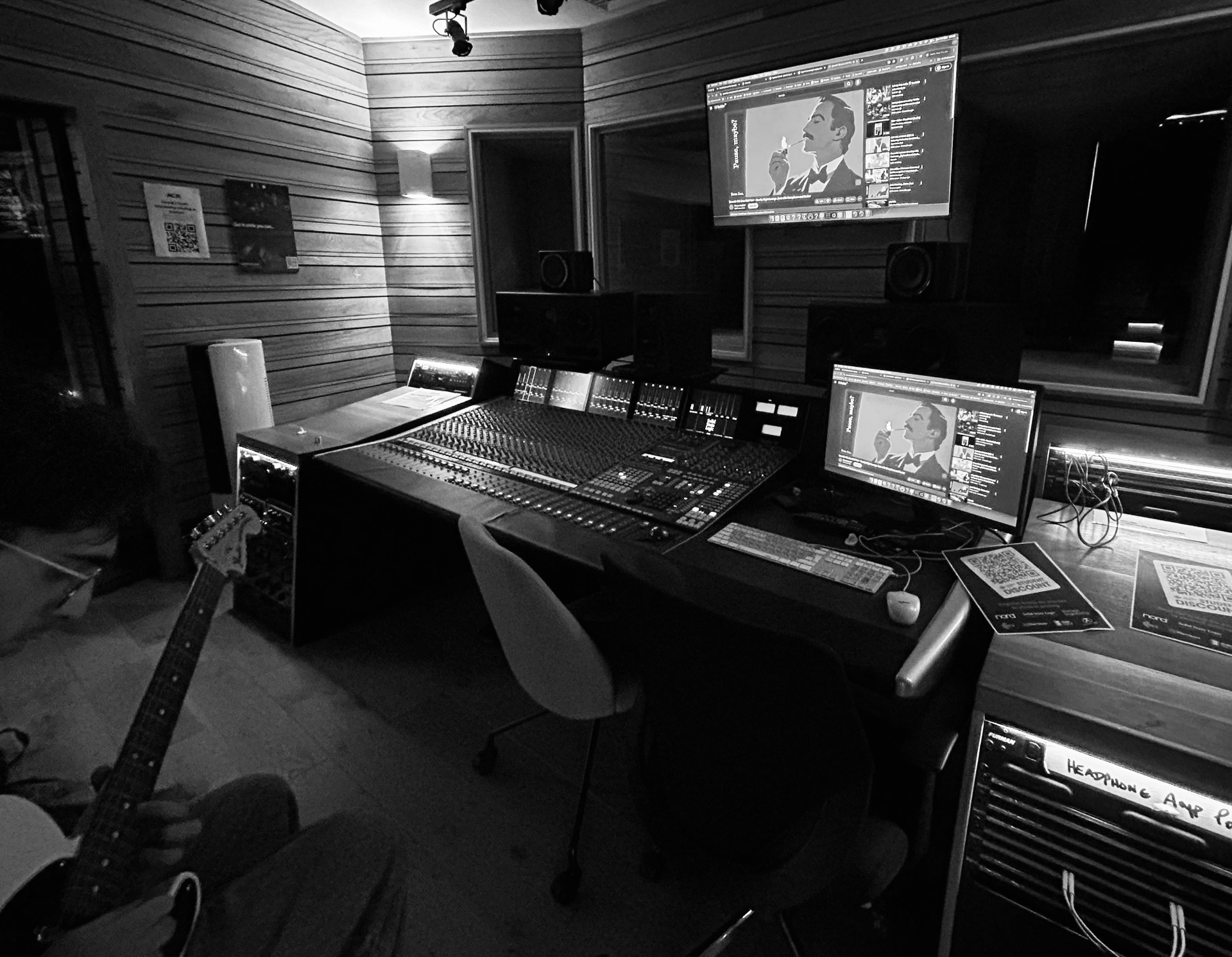 Studio control room